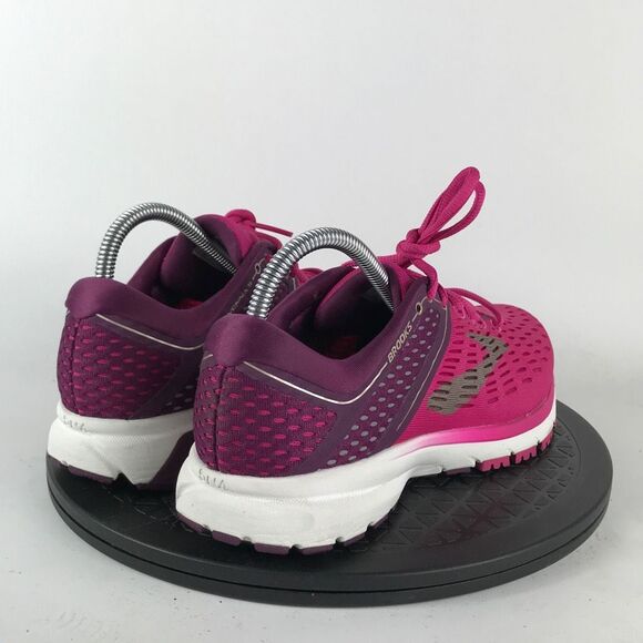Brooks Ravenna 9 Pink/White Athletic Running Shoes 1202691B630 Women’s Size 9 - Picture 5 of 12